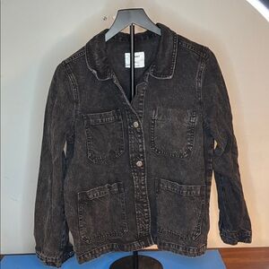 Old Navy Black Denim Jacket